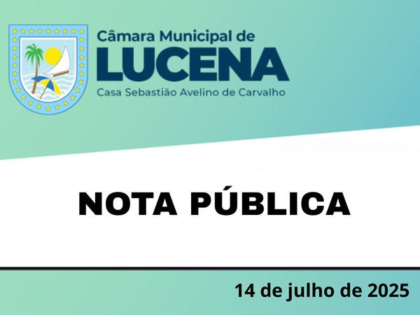 NOTA PÚBLICA